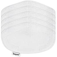 KEEPOW 5 almohadillas lavables de repuesto para aspiradora Polti Vaporetto PAEU0332- color blanco